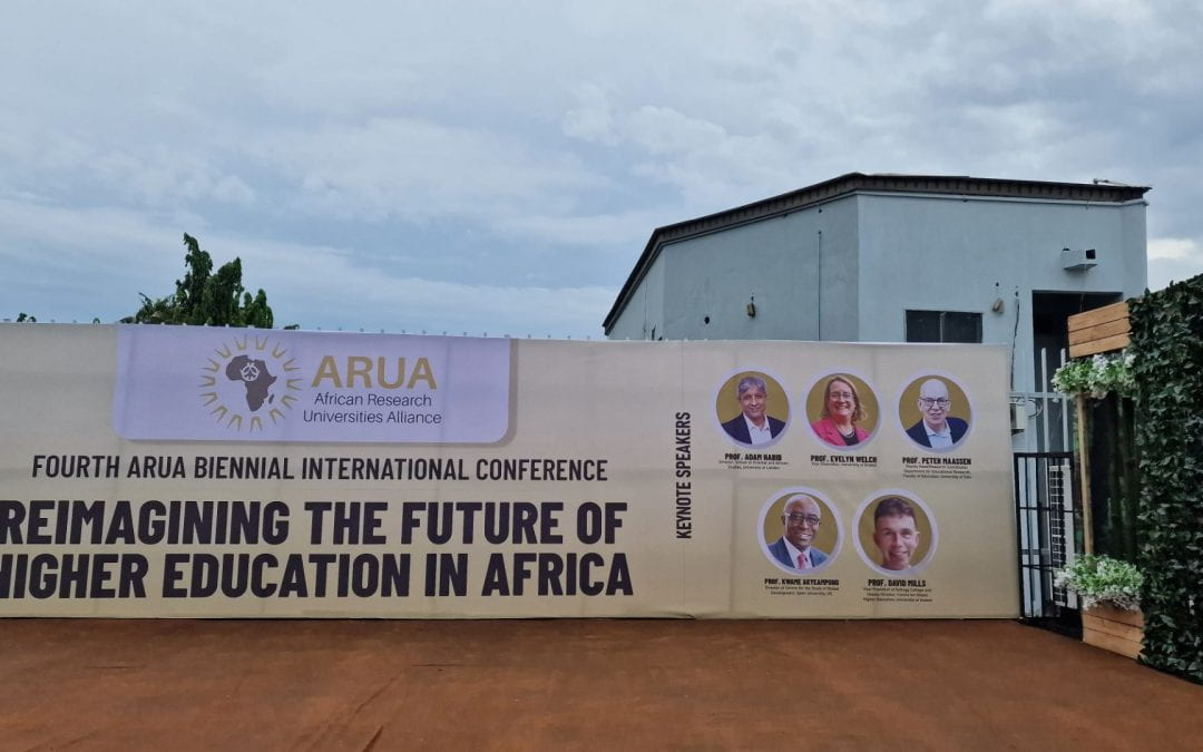 In Nigeria – a keynote at ARUA Biennial Conference