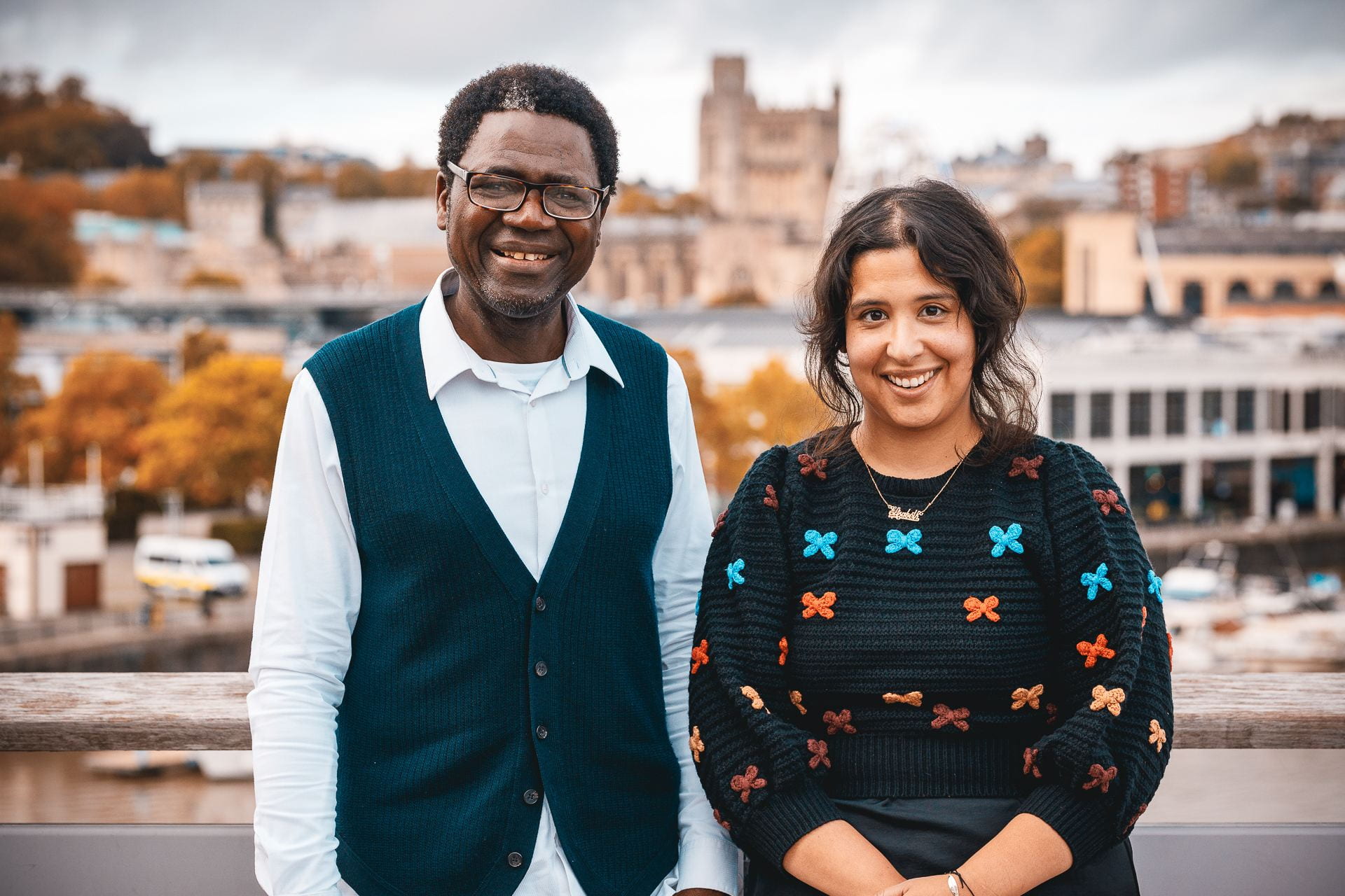 Elizabeth and Jose, Centre for Black Humanities